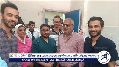 مدير مستشفيات جامعة بني سويف يتفقد الطوارئ في ثالث أيام عيد الأضحى (صور)