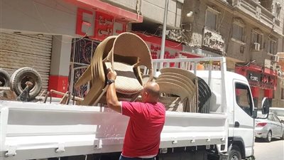 ضبط 70 حالة إشغال خلال حملة مفاجئة بحي منتزه أول بالإسكندرية 