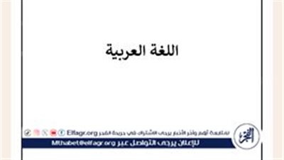 نصائح ذهبية لطلاب الثانوية العامة قبل امتحان اللغة العربية غدًا 