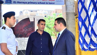 صور.. مدير أمن الأقصر يتابع توفير الدعم لطلاب الثانوية العامة في امتحانات اللغة العربية