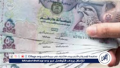 سعر الدرهم الإماراتي أمام الجنيه المصري في تعاملات اليوم الأربعاء 10-7-2024 بالبنوك
