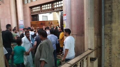 تشييع جثمان عامل لقي مصرعه على يد صاحب عمل بالقليوبية