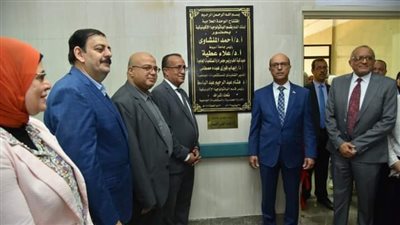 رئيس جامعة أسيوط يفتتح غرفة سحب عينات بذل النخاع والوحدة العلاجية لبنك الدم بالمستشفيات الجامعية