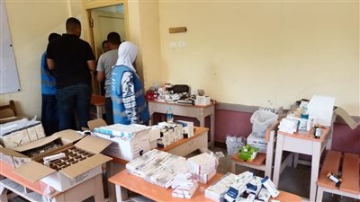 جامعة جنوب الوادي تنظم قافلة طبية وتوعوية بمركز قوص بقنا