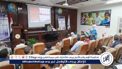 رئيس مياه سوهاج يناقش موقف الحوكمة والترشيد