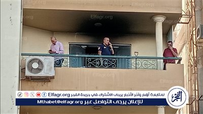 محافظ بني سويف يوجه السكرتير العام بمعاينة حريق برج سكني بكورنيش النيل