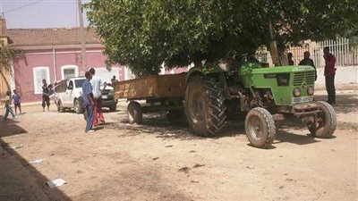 مصرع طفل أسفل عجلات جرار زراعي بالمنوفية