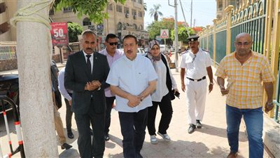 محافظ المنوفية يتابع انتظام امتحانات الثانوية العامة بكافة اللجان