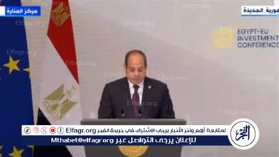 السيسي: مصر أثبتت أنها شريك يمكن الاعتماد عليه في مواجهة التحديات المشتركة