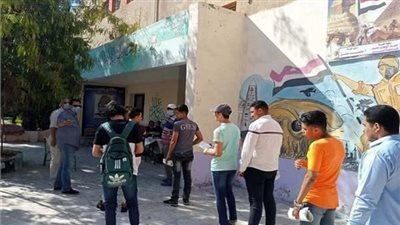 بدء إجراءات التفتيش لطلاب الثانوية العامة 2024 قبل امتحان اللغة الأجنبية الأولى