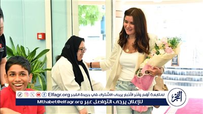 تكريم ليلي علوي وغادة عادل في ثلاثنية مركز راشد لأصحاب الهمم