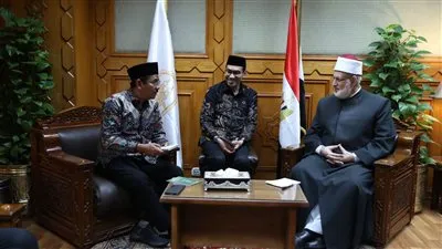 وكيل الأزهر يستقبل وفدا إندونيسيا لبحث سبل التعاون في مجال التعليم