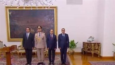 الدكتور مينا عماد حنا نائب محافظ أسيوط الجديد يؤدي اليمين الدستوري أمام الرئيس السيسي