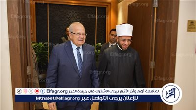 د. الخشت يهنئ الأزهري بتوليه وزارة الأوقاف