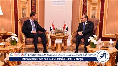 عاجل| وزير الخارجية السوري ينقل رسالة تحية وتقدير إلى الرئيس السيسي من الأسد 