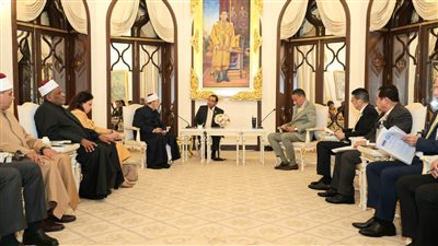 رئيس الوزراء التايلاندي لشيخ الأزهر: نؤيِّد مواقفكم الداعية لإيجاد حلٍّ عادلٍ للقضيَّة الفلسطينيَّة