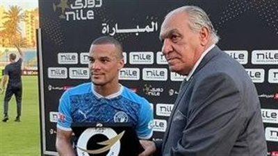 فاخري لاكاي أفضل لاعب في مواجهة بيراميدز والاتحاد السكندري