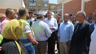 محافظ الجيزة: تنفيذ المرحلة الثانية لتوسعات محطة مياه بمنشأة القناطر
