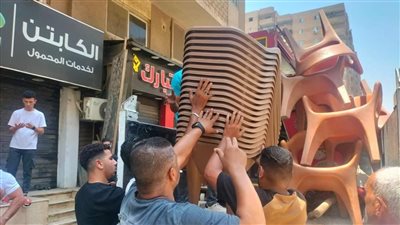 رفع 600 حالة تعدٍ على الطريق العام والتحفظ على مركبات توك توك مخالفة بالجيزة