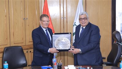 رئيس مجلس الدولة يستقبل رئيس نادي قضاة مجلس الدولة بالإسكندرية