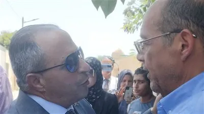  محافظ بورسعيد يقدم واجب العزاء للإعلامي محمد شردي