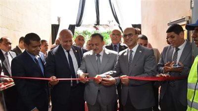 أبوالنصر والمنشاوى يفتتحان المبنى الرئيسي للكلية التكنولوجية المصرية الألمانية بأسيوط