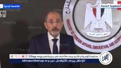 وزير خارجية الأردن: تحركاتنا لحماية المنطقة من حرب إقليمية تسعى لها إسرائيل 
