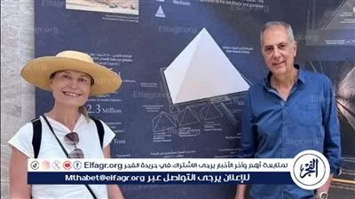 شقيقة أيلون ماسك تزور الأهرامات وتبدي إعجابها بتطوير المنطقة 