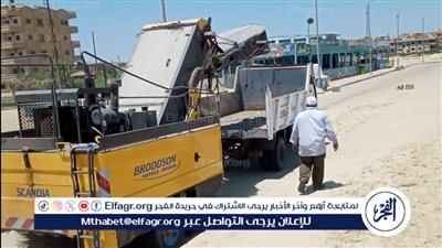 كلاكيت ثاني مرة محافظ الدقهلية في جولة بمصيف جمصة..صور