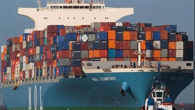 تداول 41 سفينة للحاويات والبضائع العامة بميناء دمياط