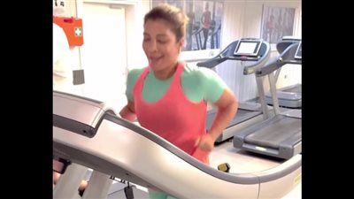 في الجيم.. أحدث ظهور لـ أصالة قبل حفلها بساعات 