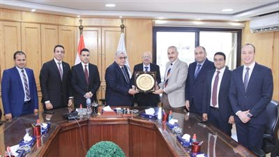 رئيس مجلس الدولة يستقبل أعضاء نادي قضاة سوهاج 