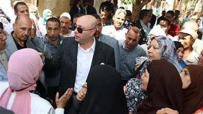 محافظ بني سويف يوجه بمنع التكدس بالمكان البديل لحين تطوير مستشفى ناصر