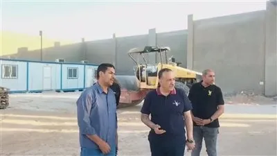 محافظ أسيوط يتفقد أعمال إنشاء مجمع إعادة تدوير المخلفات الصلبة بالغنايم