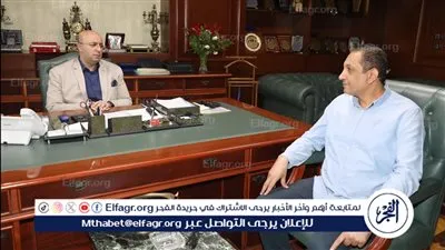 محافظ بني سويف يلتقي رئيس الجهاز التنفيذي لمشروعات المياه