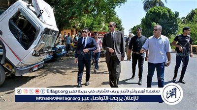 جولة ميدانية لمحافظ سوهاج لمتابعة مدى الانضباط بالشارع السوهاجي