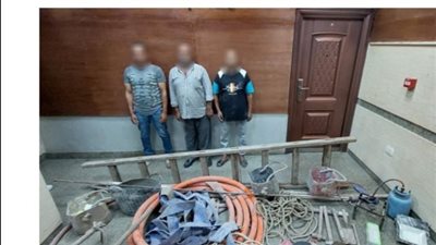 ضبط 3 أشخاص بالقاهرة لقيامهم بالتنقيب غير المشروع عن الآثار