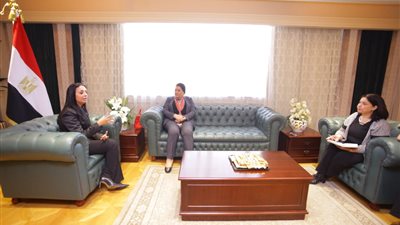 وزيرة التضامن الاجتماعي تستقبل رئيسة المجلس القومي للطفولة والأمومة