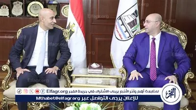 محافظ بني سويف يستقبل وزير التربية والتعليم في أول زيارة رسمية