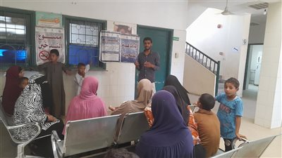 ضمن قوافل حياة كريمة.. الكشف على 827 مواطنا بقرية الغوصة بقنا