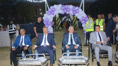 نائب رئيس جامعة أسيوط يشهد الاحتفال بعيد الخريجين الـ41 لأبناء التربية الرياضية