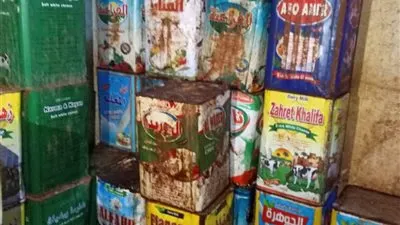 ضبط طن ونصف أجبان فاسدة في الإسكندرية 