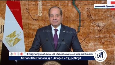 السيسي: واثق أن مصر ستعبر المرحلة الحالية المضطربة إقليميا ودولي وستواصل تقدمها (فيديو)