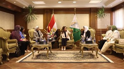 نائب محافظ الجيزة تلتقي وفدا من المجلس القومي للمرأة لبحث خطط العمل القادمة