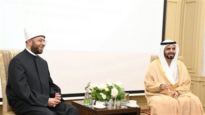 وزير الأوقاف يلتقي رئيس الهيئة العامة للشؤون الإسلامية والأوقاف والزكاة الإماراتي 