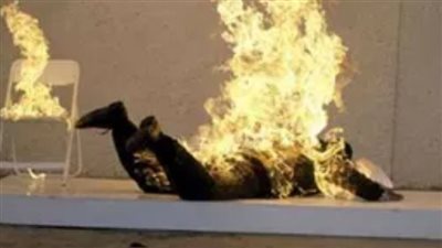 ثلاثيني يشعل النار في نفسه بالمقطم.. والنيابة تحقق 