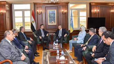 محافظ الإسكندرية يستقبل وزير التموين والتجارة الداخلية 