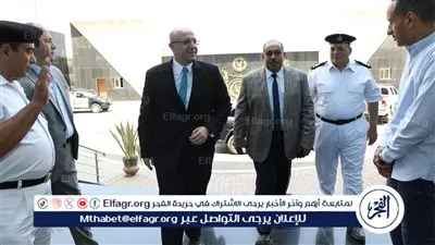 محافظ بنى سويف يُهنئ مدير الأمن الجديد بعد تعيينه في حركة تنقلات الشرطة