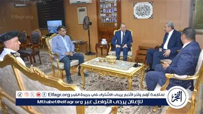 محافظ الغربية يهنئ مساعد وزير الداخلية لوسط الدلتا لتجديد الثقة