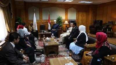 وكيل الأزهر يستقبل وفدًا من جامعة السلطان أجونج الإسلامية‏ بإندونيسيا